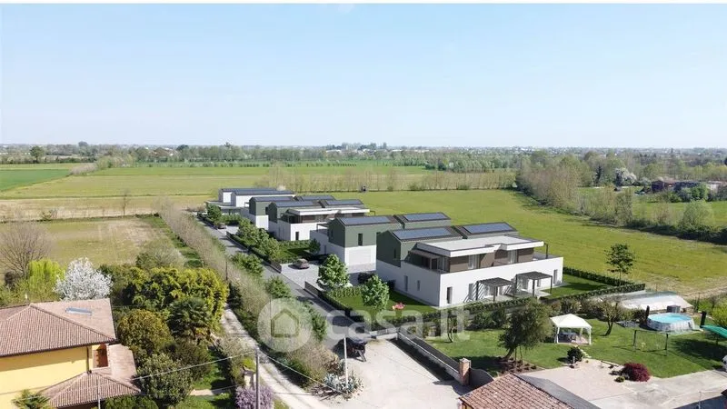 Vista aerea - Newly Built Triplex with Garden in Torri di Quartesolo