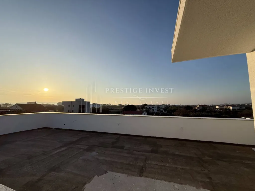 Terrace - Apartment with Sea View in Bibinje