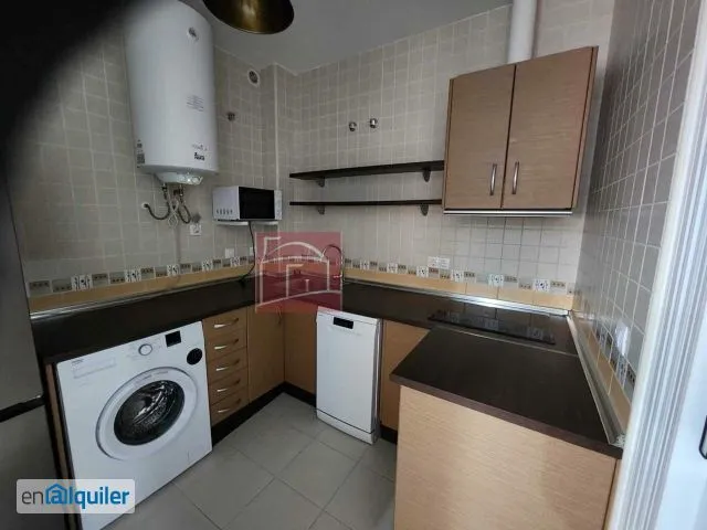 Köök - Furnished Flat with Patio in Don Benito Centre