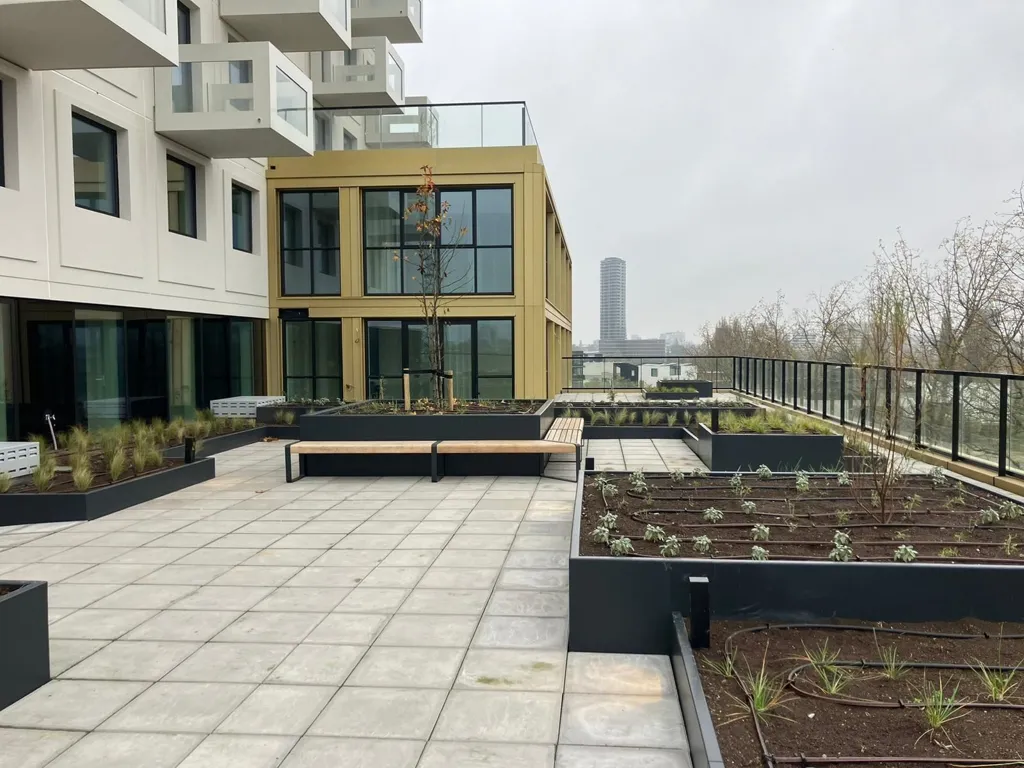 Aed - Newly Built Apartment with Rooftop in Overamstel, Amsterdam