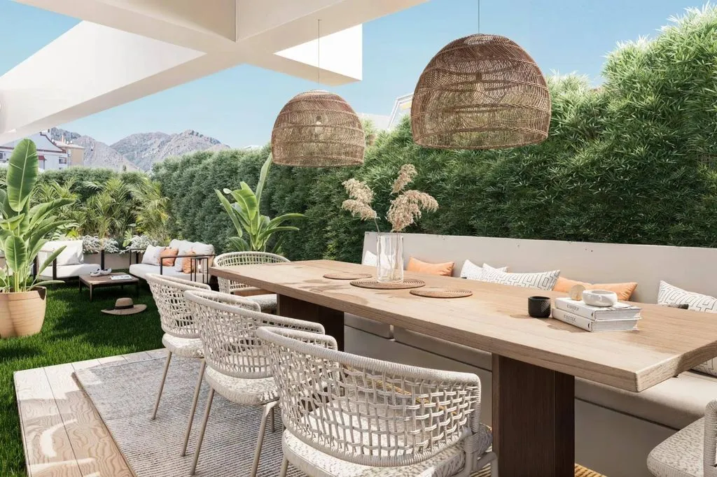Terrass - Modern Flat with Pool in Torremolinos