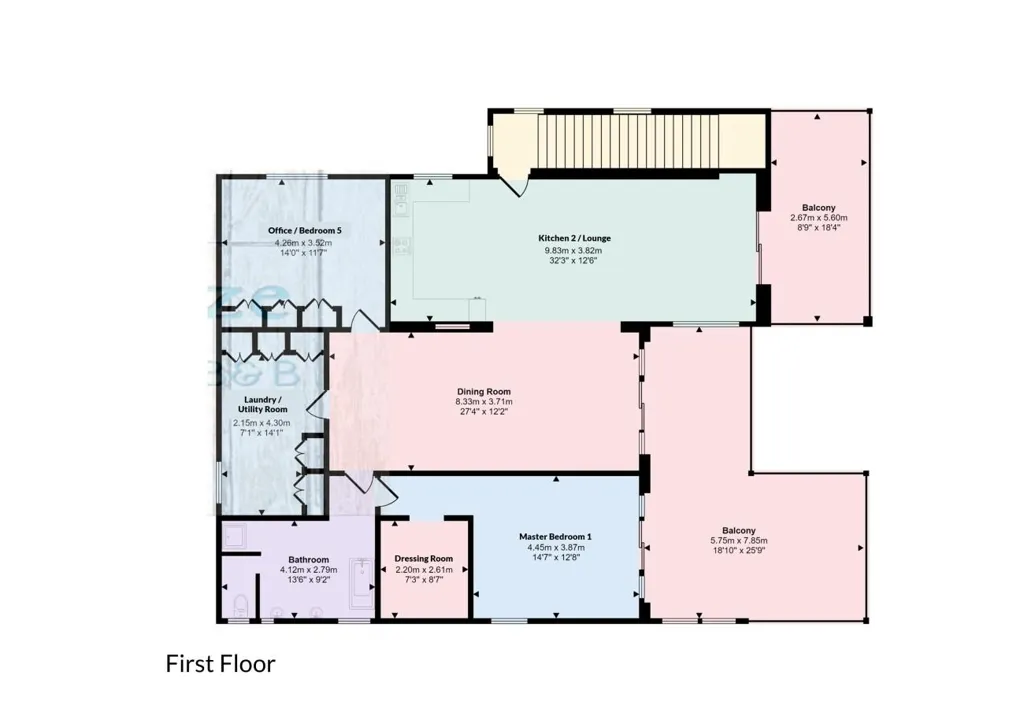 Plan - Detached Villa with Pool in Marbella's Casco Antiguo