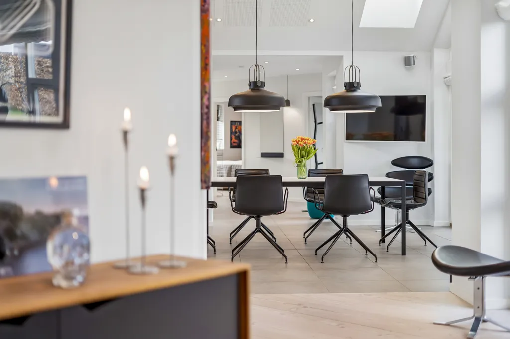 Dining Room - Architectural Villa in Hastrup