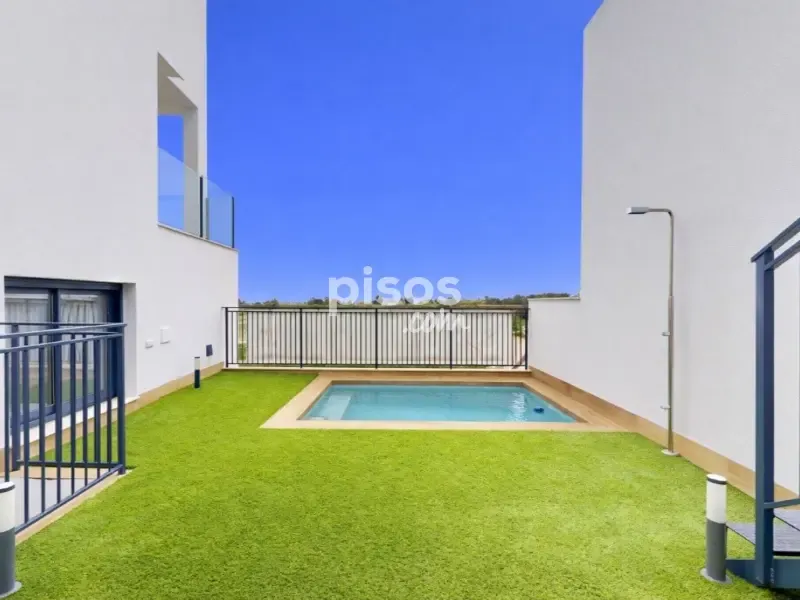 Bassein - Modern Mediterranean Chalet with Golf Course View in Algorfa