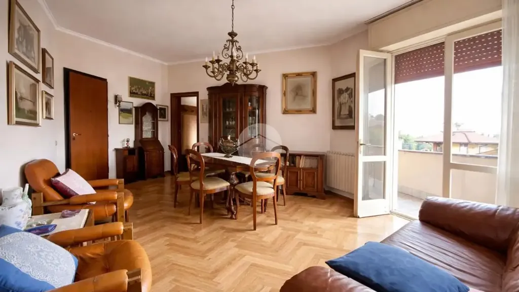 Séjour - Spacious 2-Bedroom Flat with Balcony in Erbusco