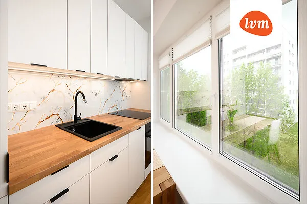 Cuisine - Apartment with Balcony in Pärnu City Centre
