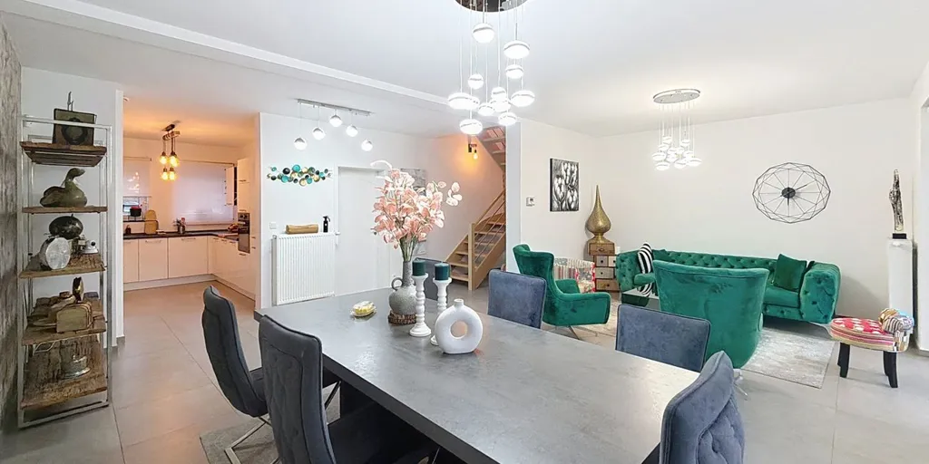 Salle à manger - Appartement Neuf avec Terrasse à Waremme