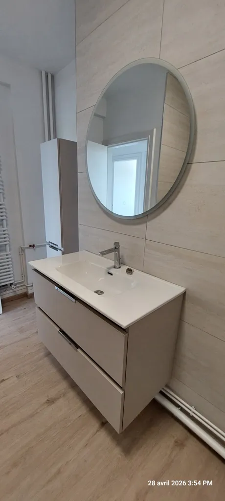 Salles de bain - Appartement T2 bis en Résidence de Standing, Centre-Ville