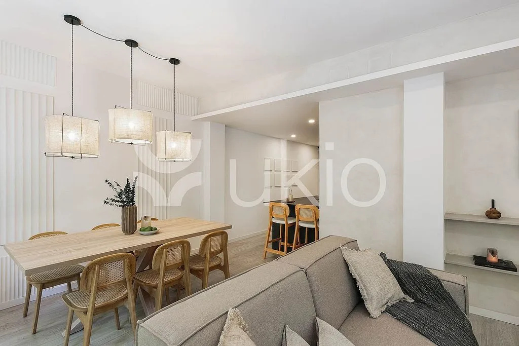 Söögituba - Furnished Apartment with Air Conditioning in Sant Antoni