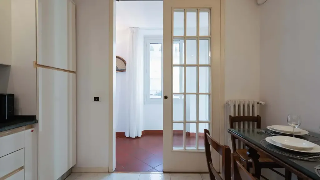 Söögituba - Arty Apartment with Balcony in Florence