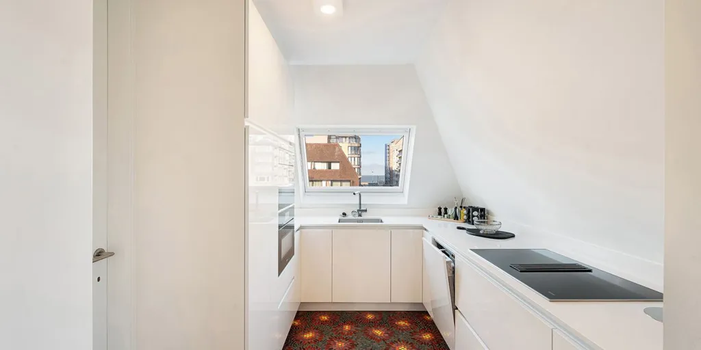 Cuisine - Villa-Penthouse avec Vue Panoramique à Albertstrand