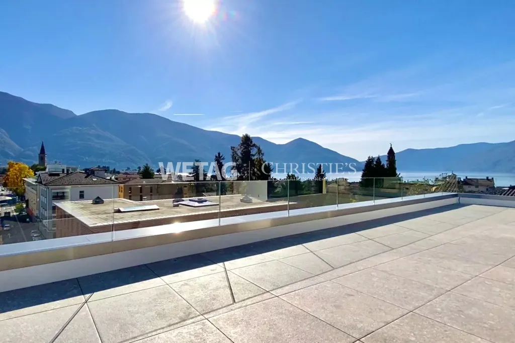 Terrasse - Duplex-Penthouse with Lake View in Ascona