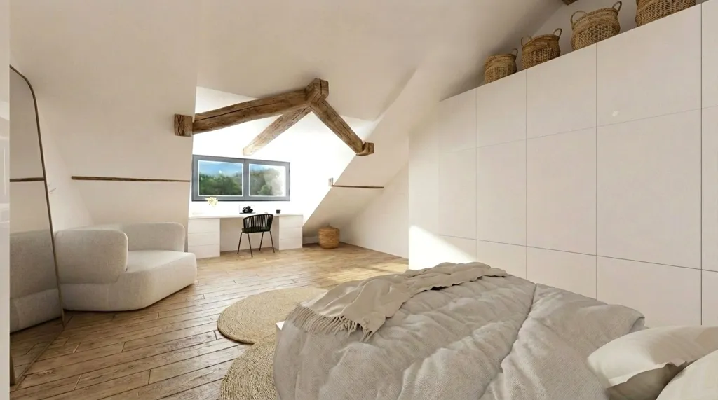 Chambres - Programme Neuf à Messery, Proche Lac Léman