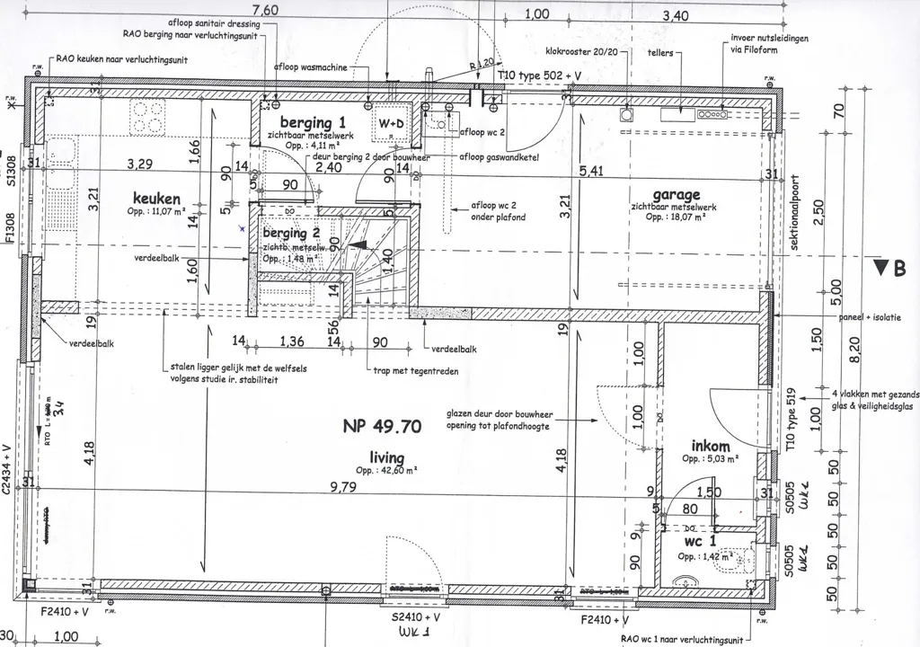 Floor Plan - House with Garden in Duffel