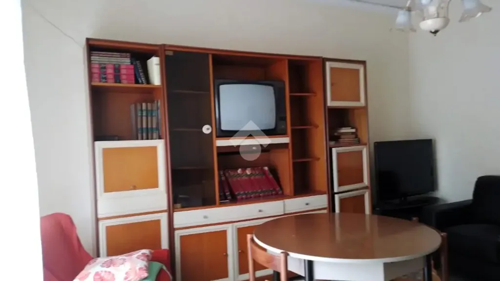 Living Room - Apartment with Balconies in Cosenza