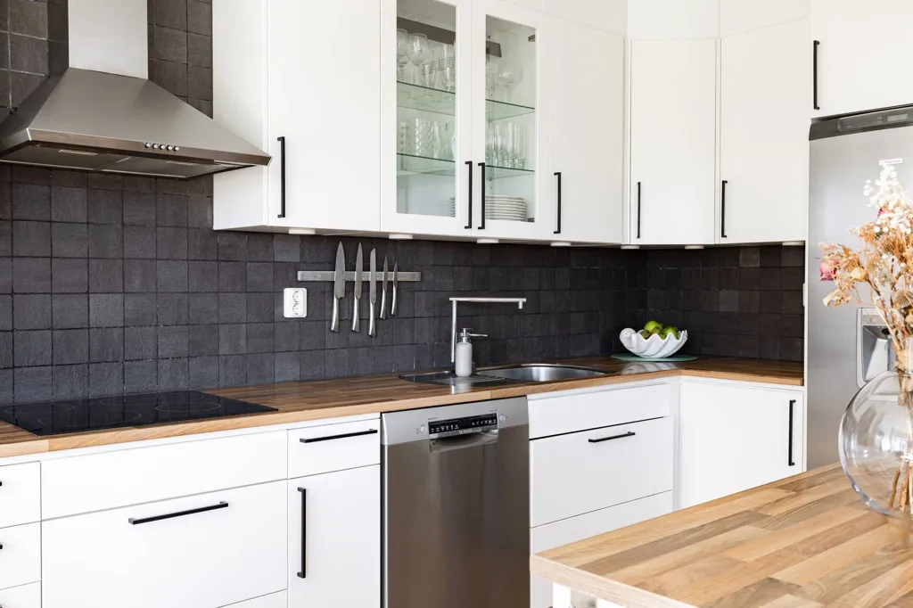 Cuisine - Modern Flat with Private Terrace in Kalmar