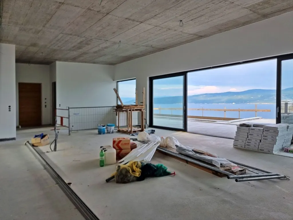 Séjour - Villa with Sea View in Rabac, Istra
