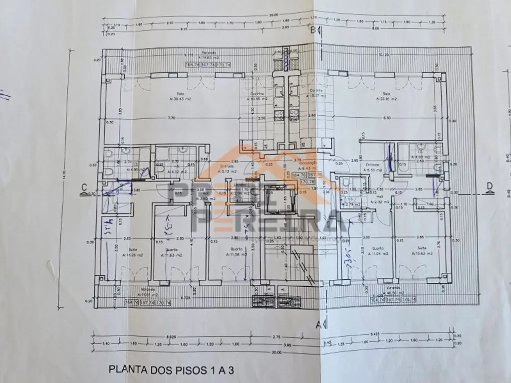 Plan - Luxury Apartment with Barbeque in Loures
