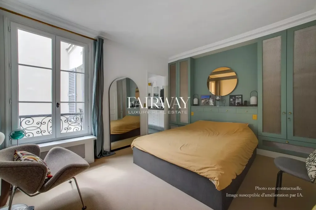 Magamistoad - Haussmannian Flat with Courtyard View in Paris 8e