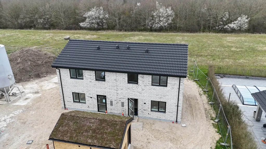Õhuvaade - 5-Bedroom Terrace House in Ringsted