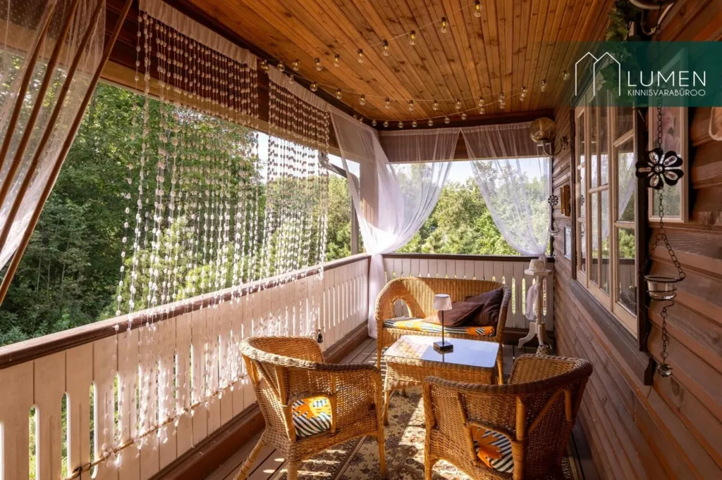 Terrasse - Farmhouse with Garden in Põlva