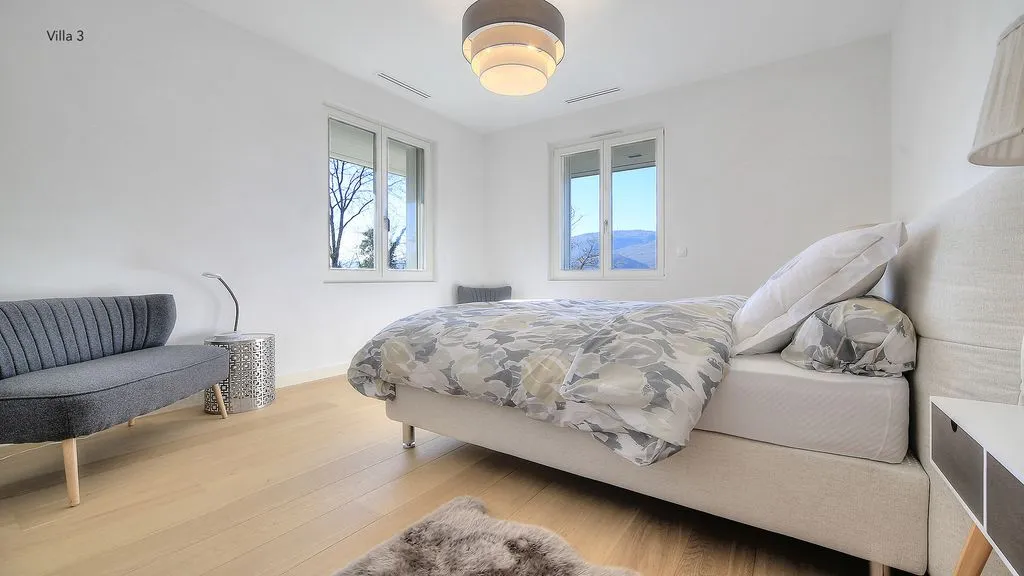 Camere da letto - Luxury Villa with Panoramic Views in Vétraz-Monthoux