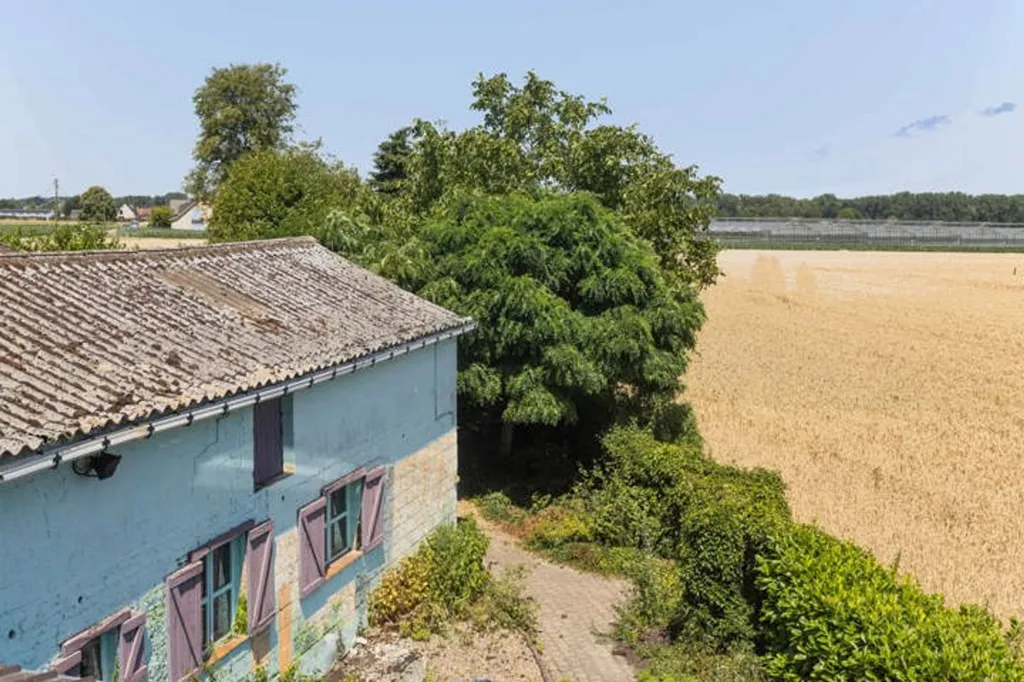 Aerial - House to Renovate with Garden in Meldert