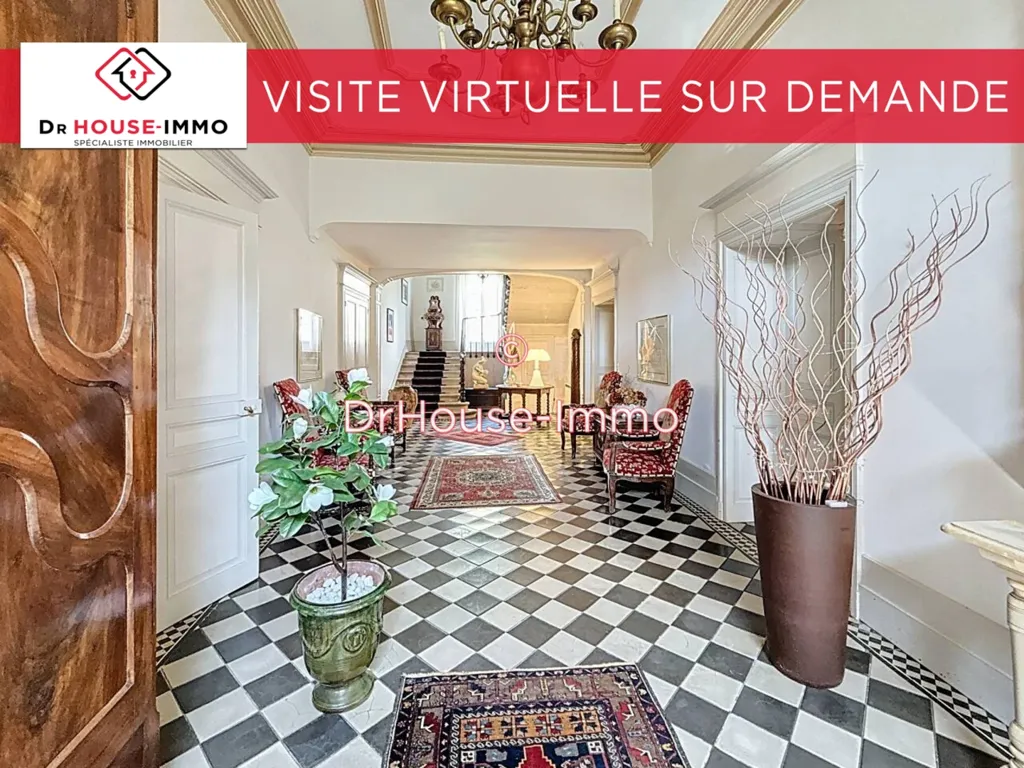 Hallway - 19th Century Château with Paddock near Albi