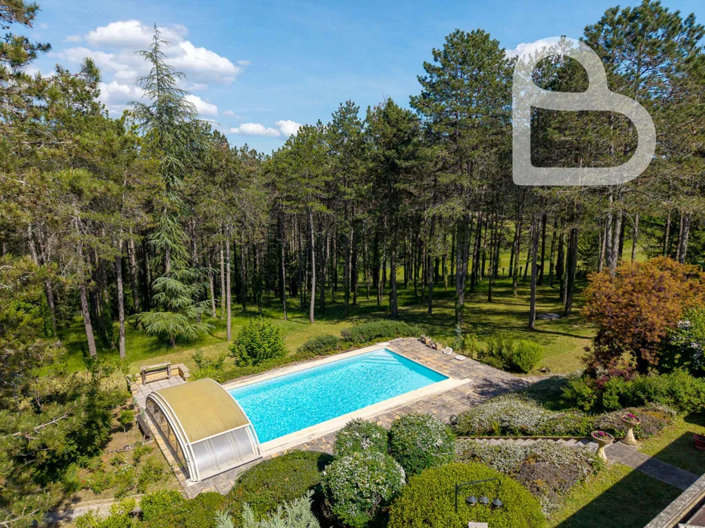 Piscine - Maison avec Piscine sur Parc de 1 ha à Nadaillac-de-Rouge