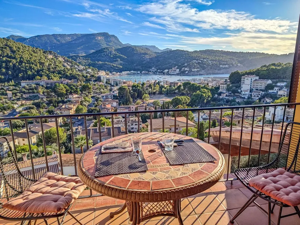 Balcon - Apartment with Sea View in Port de Sóller