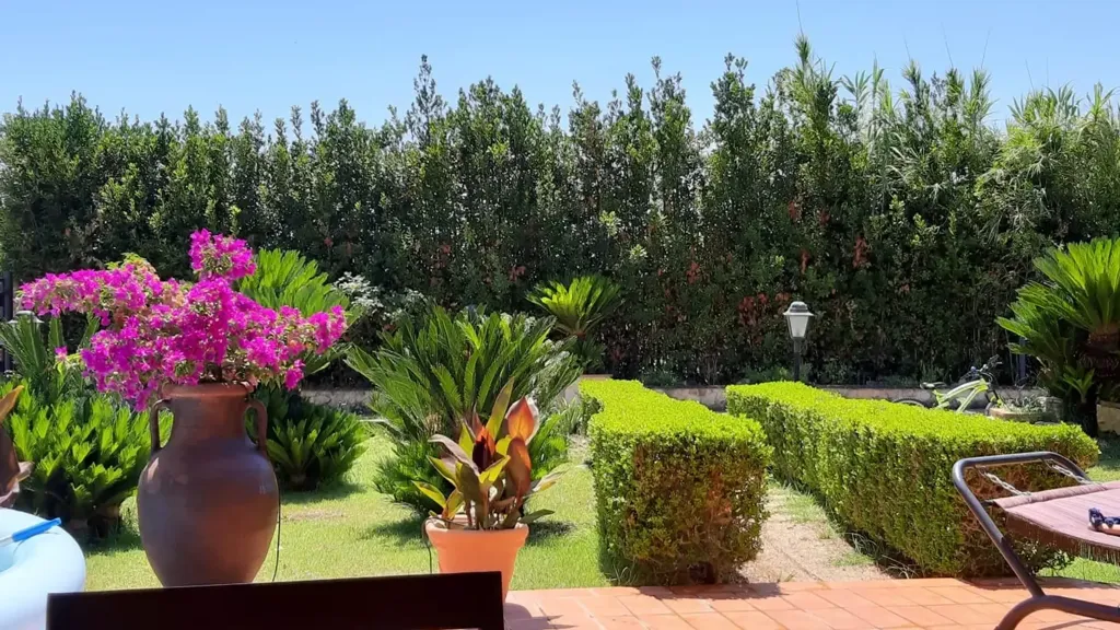 Jardin - Villa with Sea View in Terracina