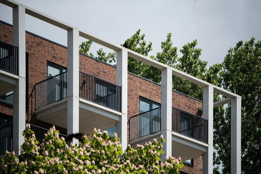 Välivaade - 1-Bedroom Apartment with Balcony in Rotterdam