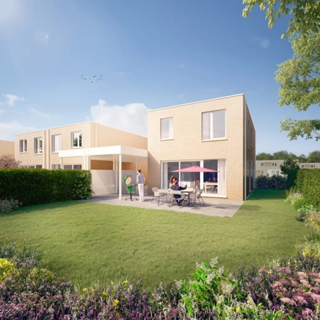 Newly Built Homes with Solar Panels in Astene