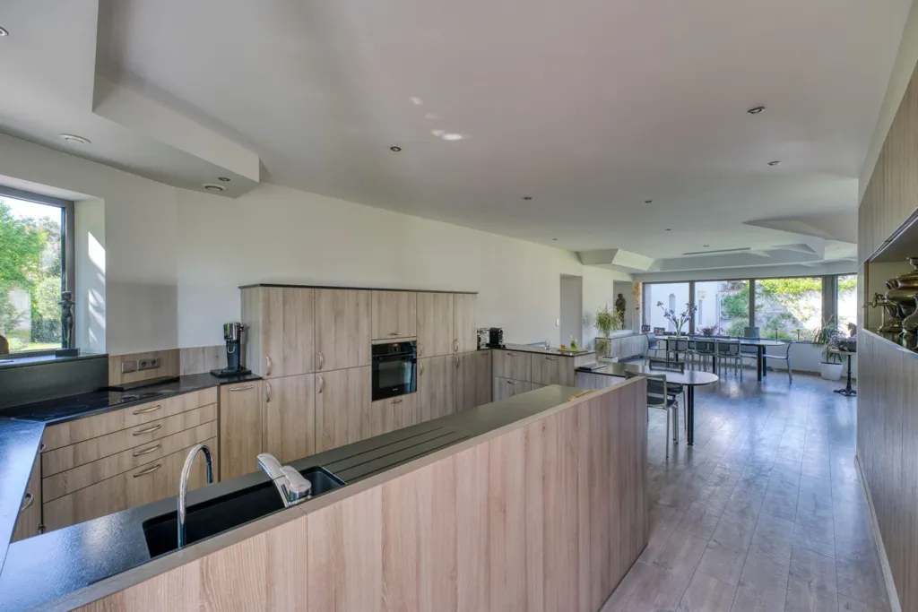 Köök - Luxury House with Pool in Lagord