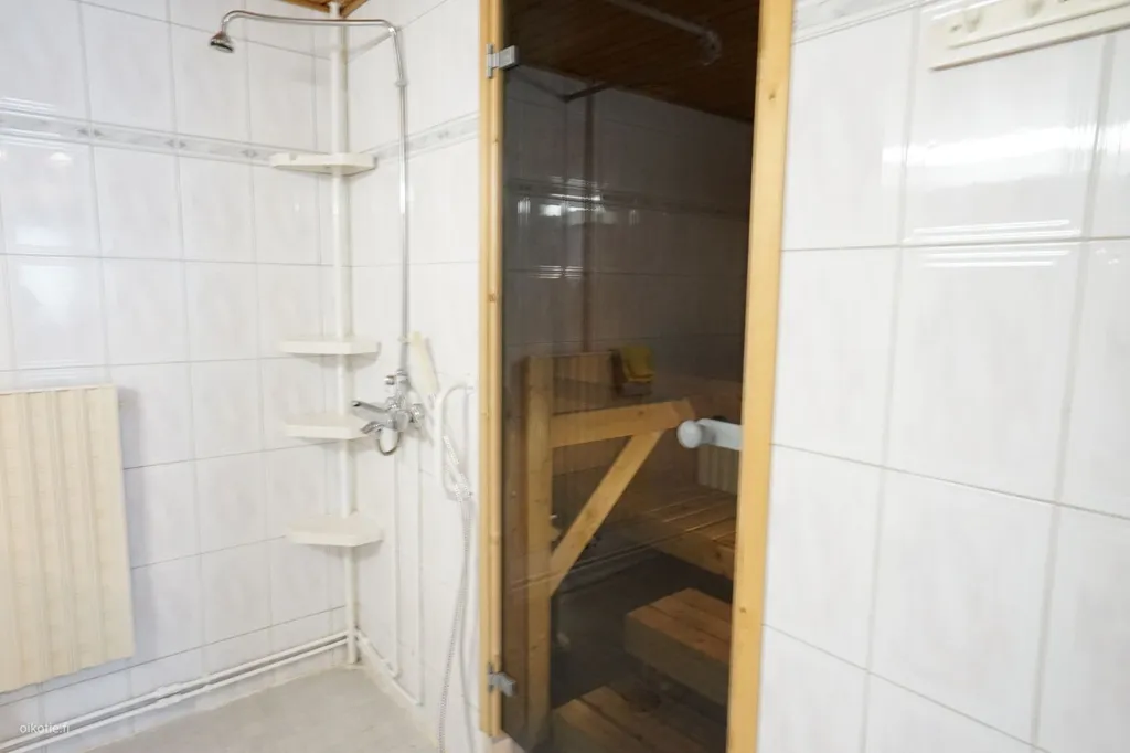 Salles de bain - Sauna-equipped Flat with Garden in Savonlinna