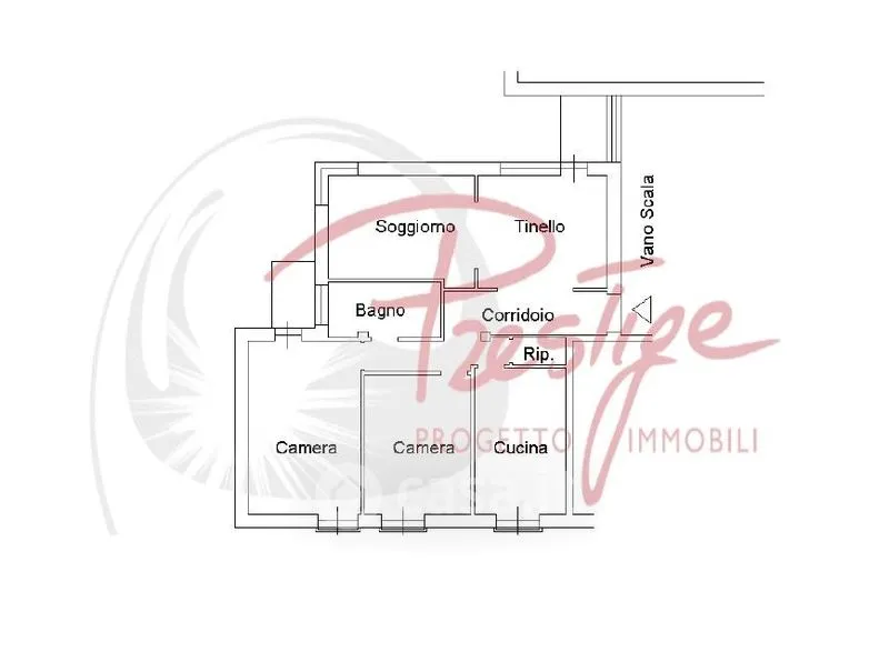 Plaan - Modernised Apartment with Balcony in La Spezia