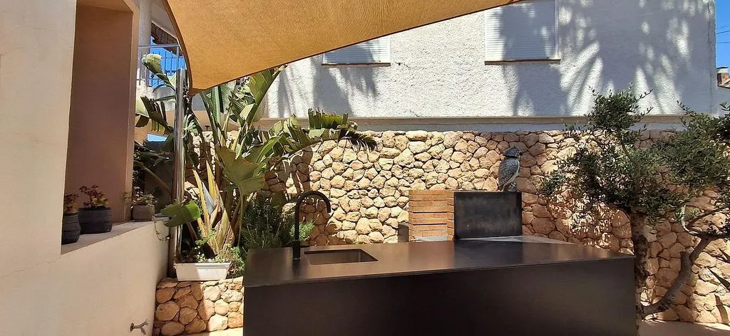 Terrasse - Pared Chalet with Pool in Santiago de la Ribera