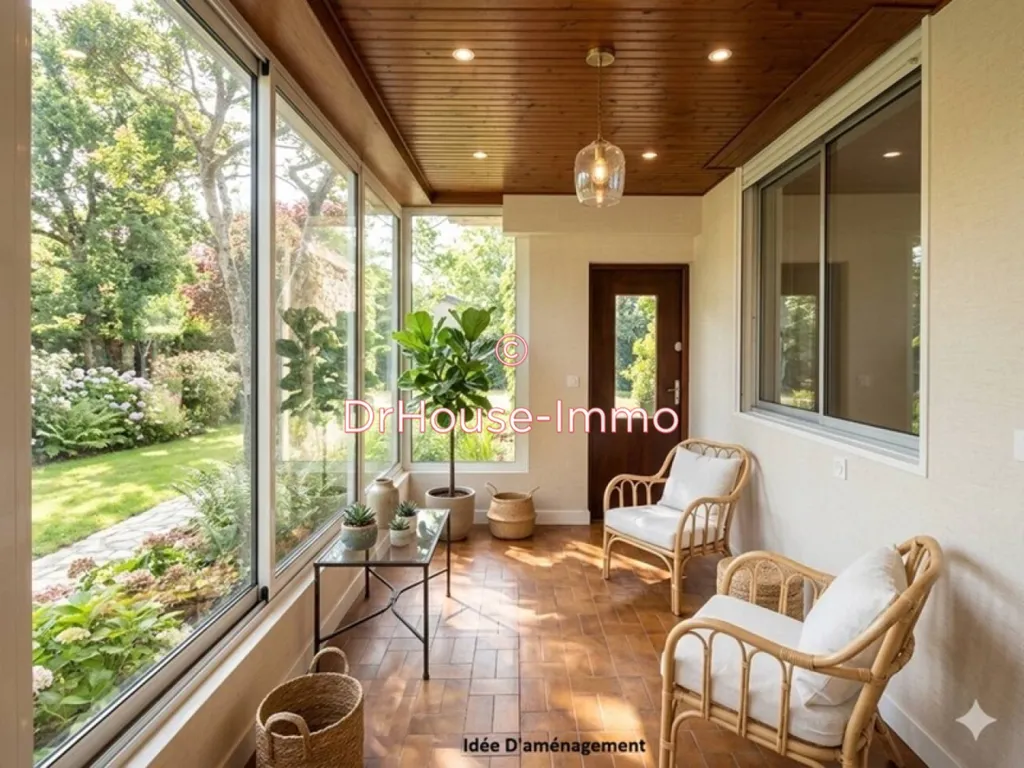 Terrasse - Maison à Rafraîchir avec Véranda à Déols