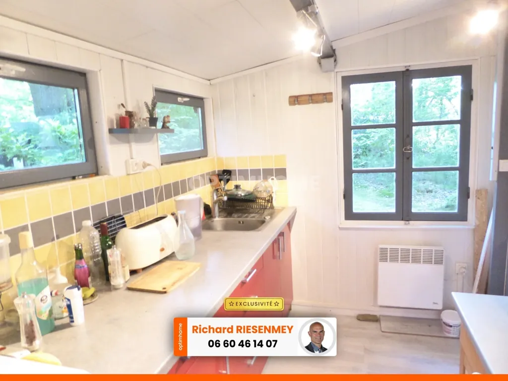 Cucina - Chalet with Garden and Pool in Saint Chéron