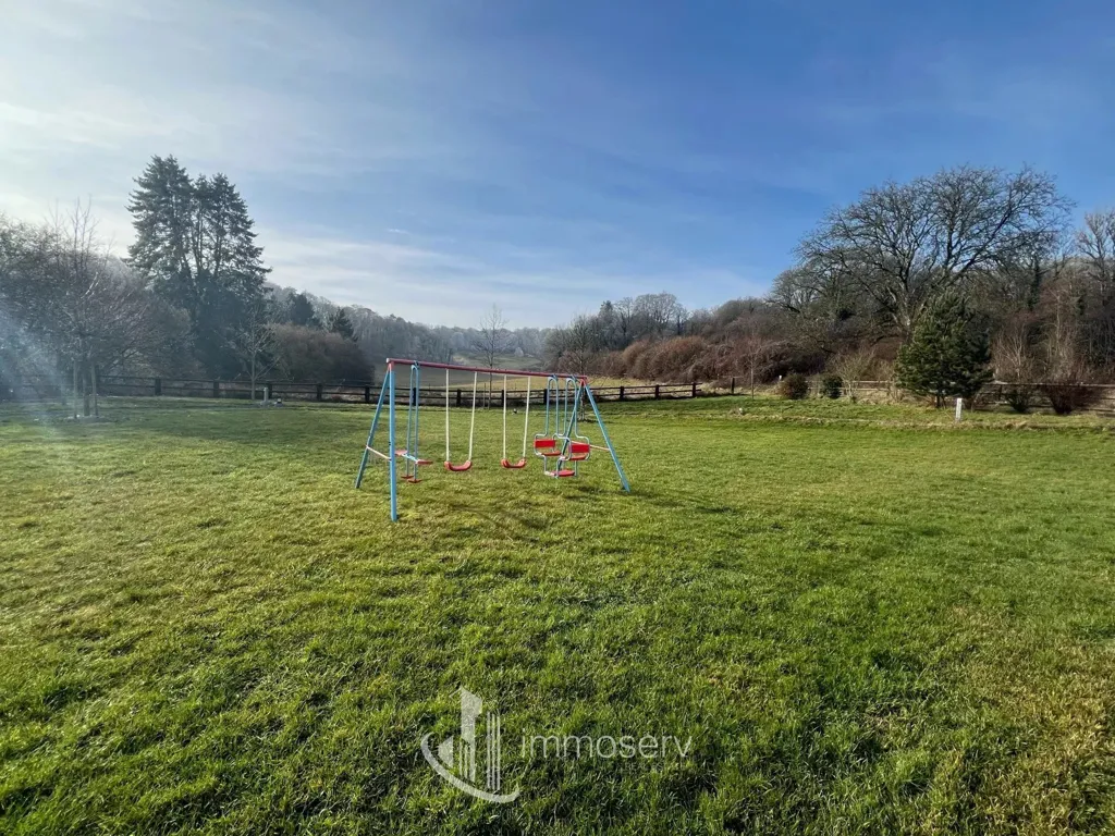 Jardin - Villa avec Vue Panoramique et Piscine à Escherange