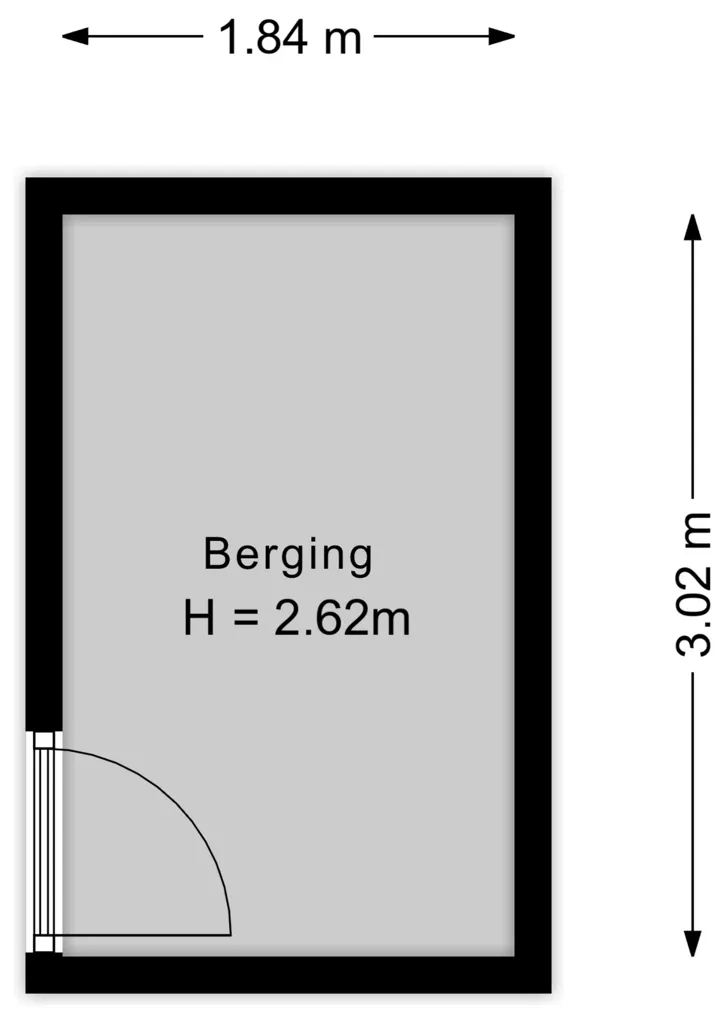 Plan - 4-Bedroom Apartment with Balcony in Overvecht