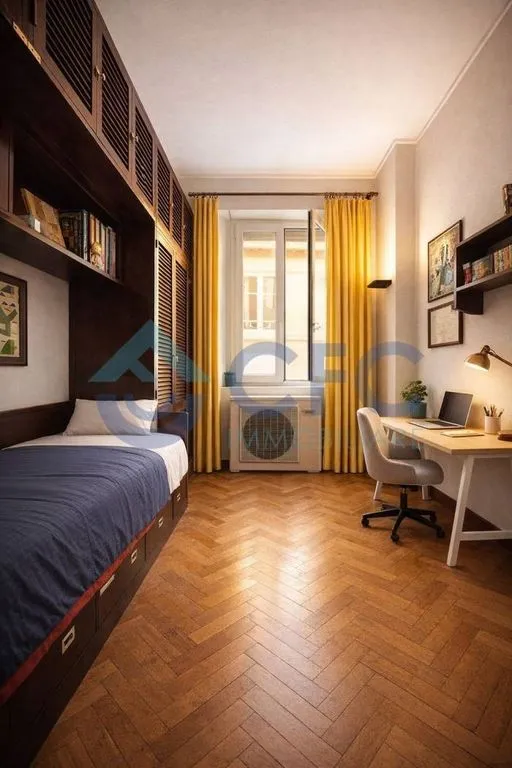 Bedrooms - Luxury Apartment in Historic Milan Centre