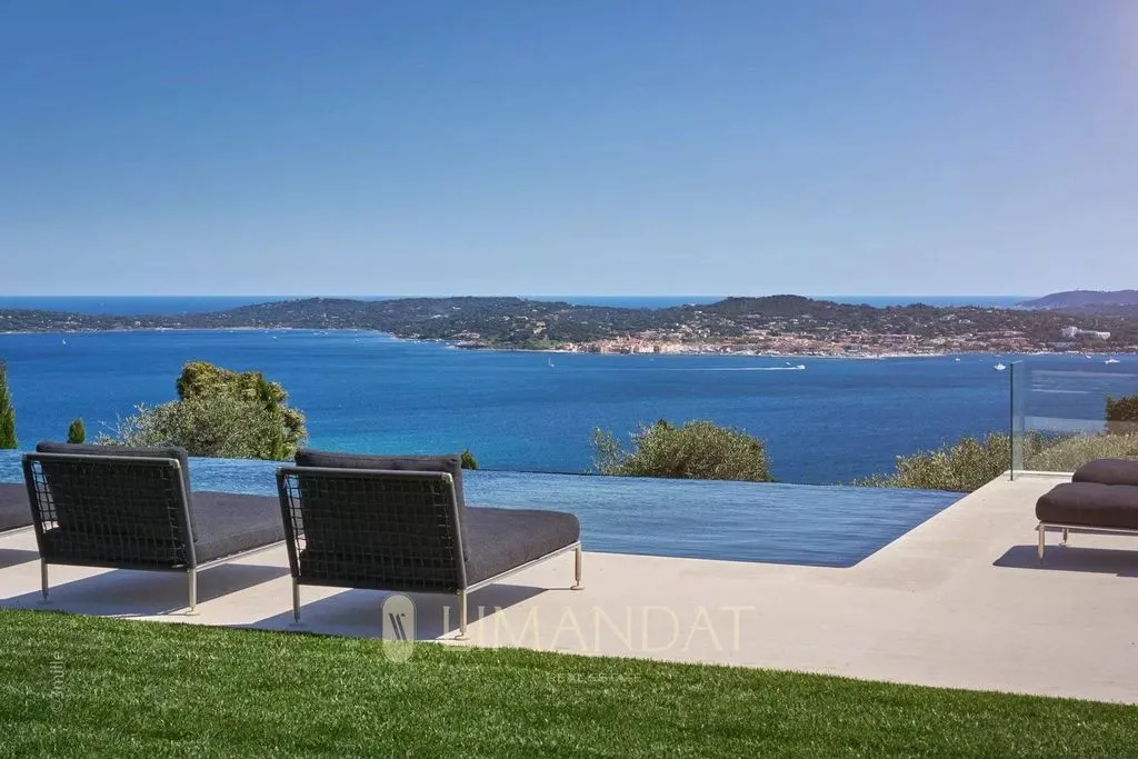 Bassein - Luxury Villa with Sea View in Grimaud