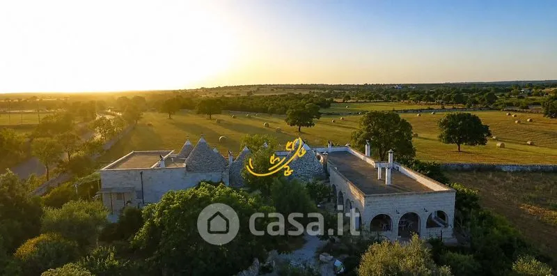 Vue aérienne - Rustic Trullo Complex with Garden in Martina Franca