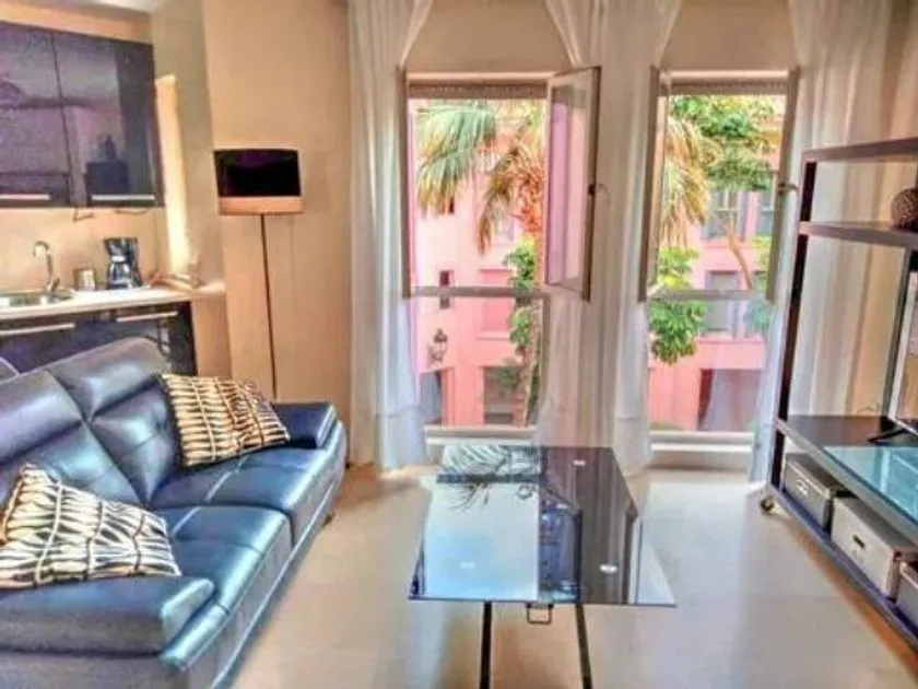 Soggiorno - Studio with Garden View in Sotogrande Marina