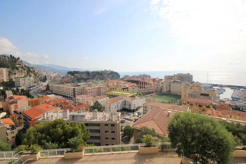 Balcon - Appartement 3 Pièces avec Vue Mer à Cap d'Ail