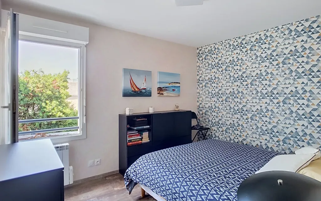 Chambres - Appartement T3 avec Garage à Pont-Rousseau