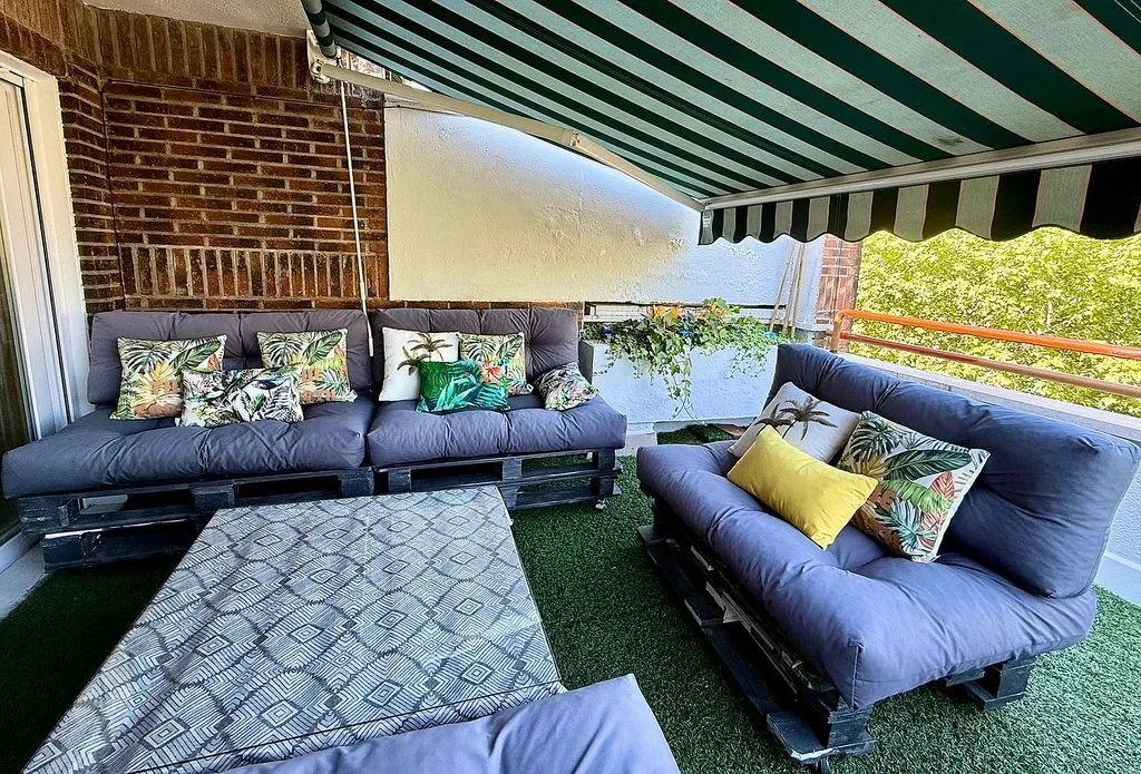 Terrace - Penthouse with Pool in Talamanca de Jarama