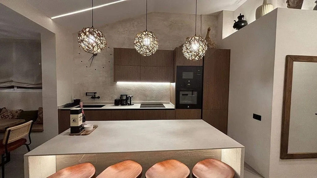 Köök - Luxury Penthouse with Terrace in Alicante Centre