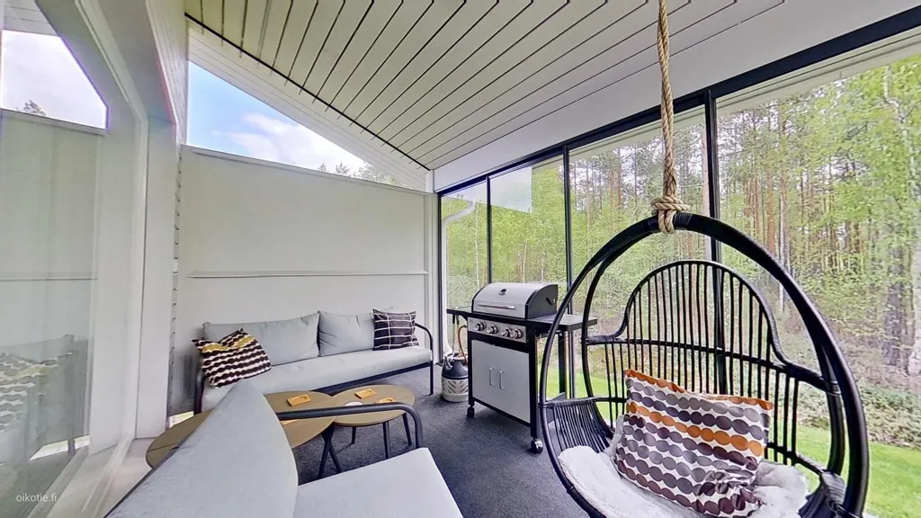 Terrass - Modern Studio with Sauna in Seinäjoki